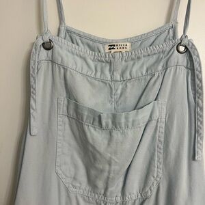 Billabong Light Blue Beachy Overalls